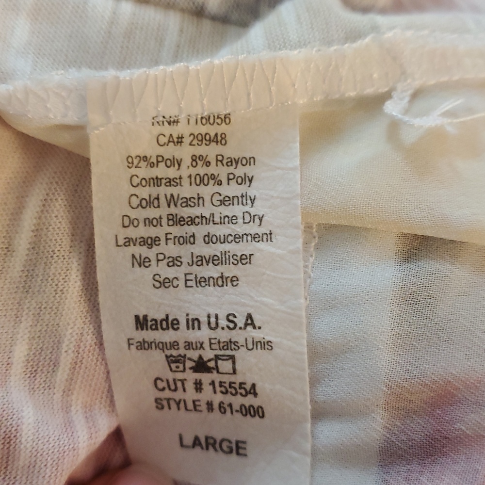 Jess & Jane Embellished Southwestern Top, Size Large - Picture 7 of 7